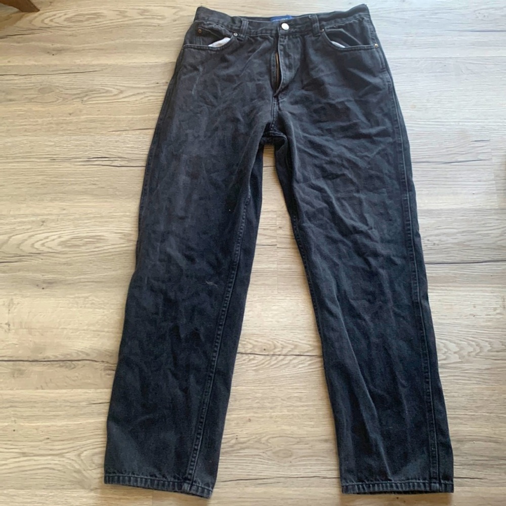 Vintage Men's Black Denim Jeans Penmans 

Size 34x34